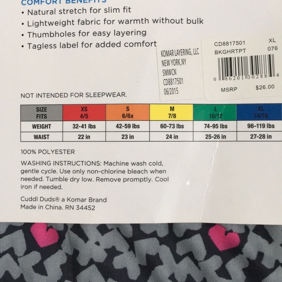 Cuddl Duds Set - Picture 4 of 4